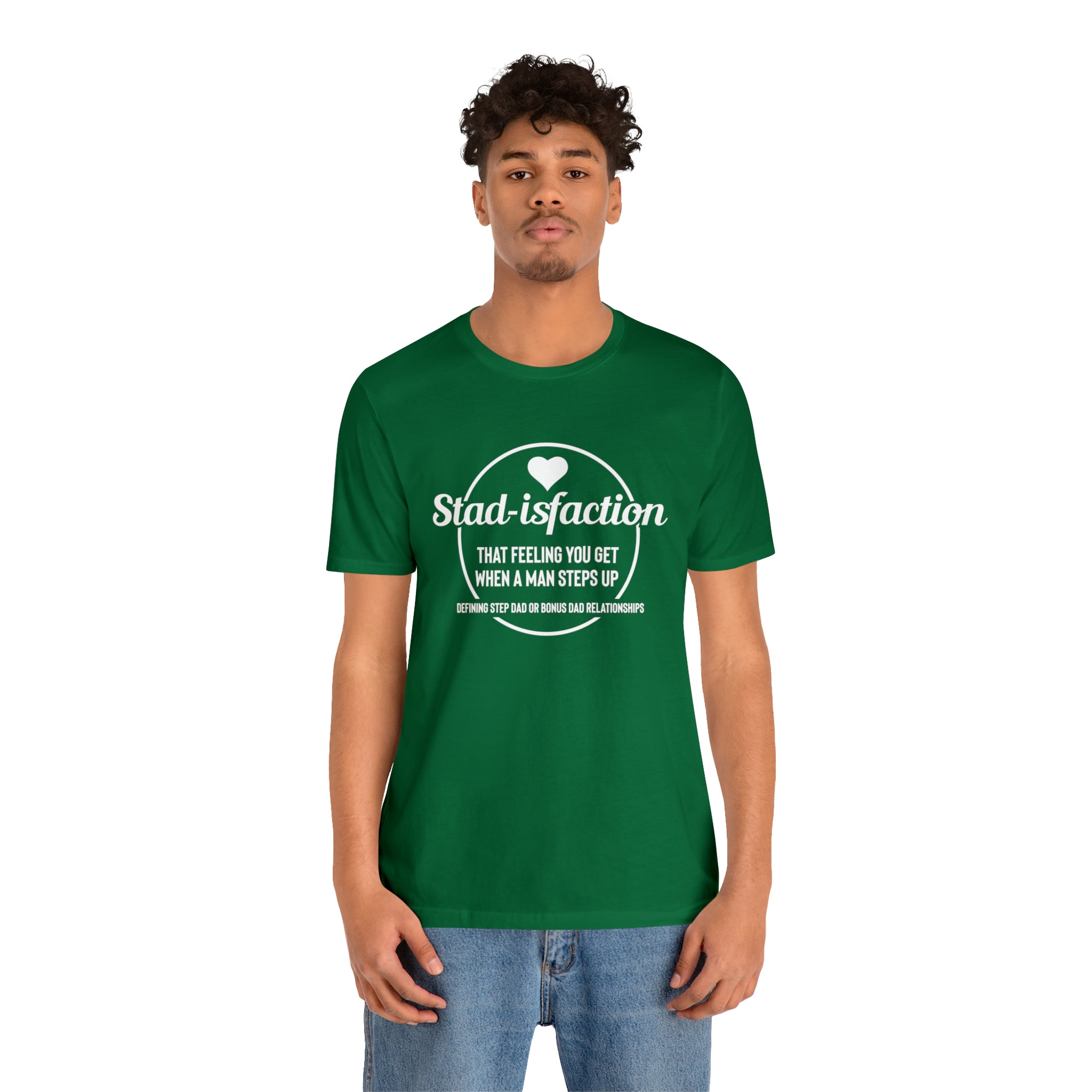 Fathers Day Gift Step Dad Unisex Softstyle T-Shirt Stad-isfaction Step Dad
