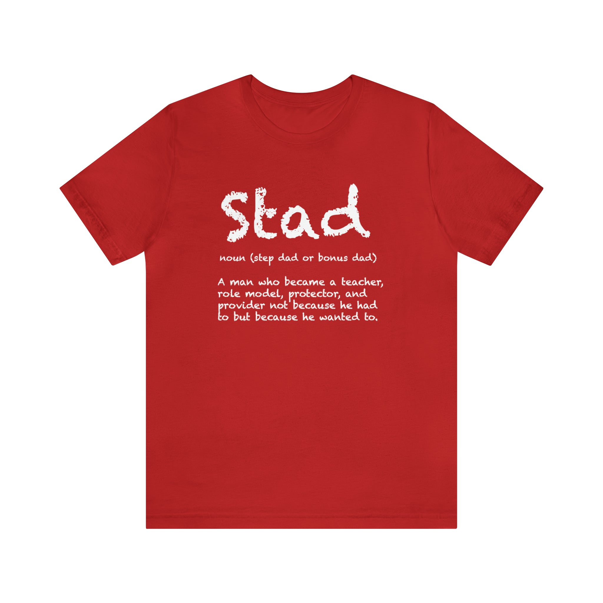 Fathers Day Gift Step Dad Unisex Softstyle T-Shirt Stad Step definition