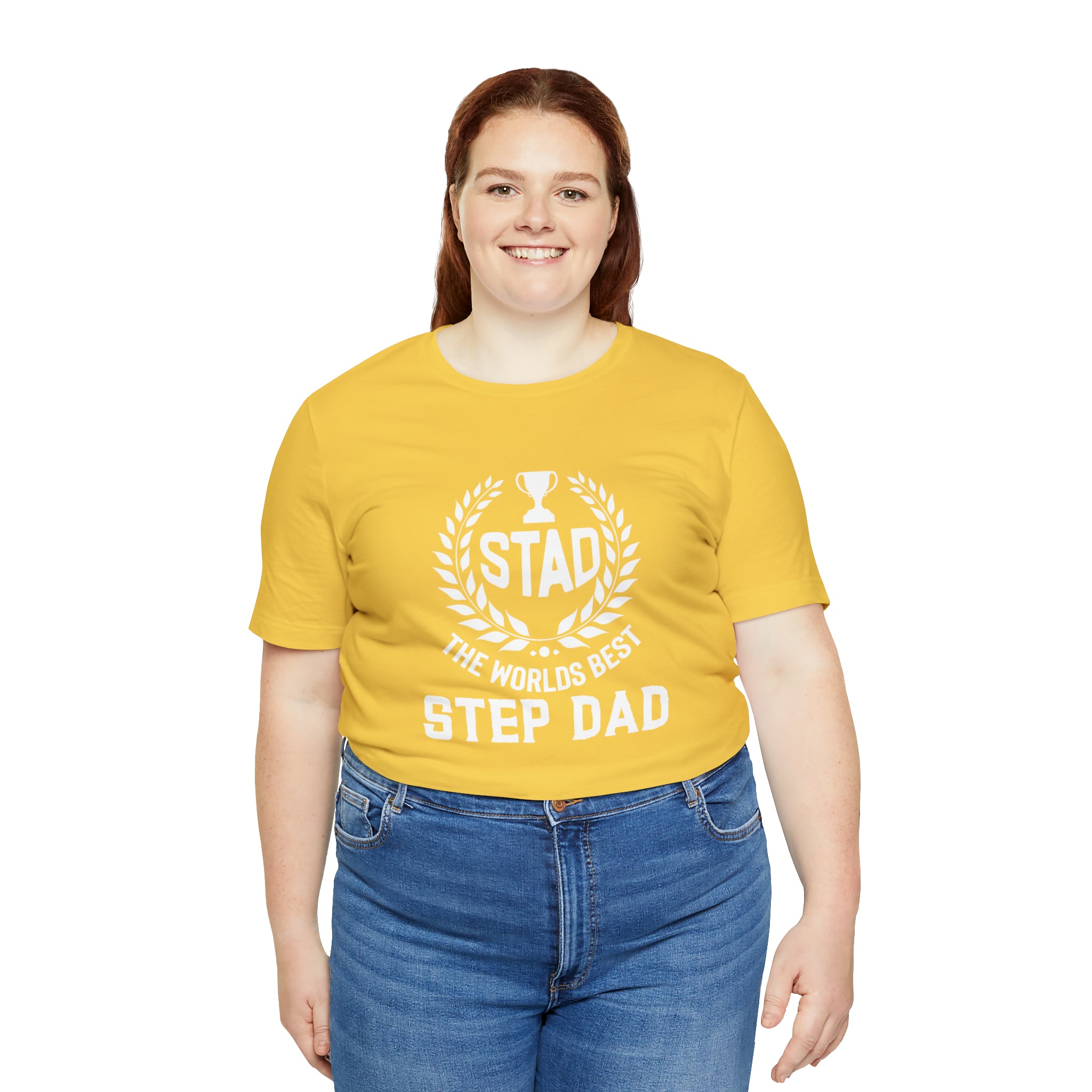 Fathers Day Gift Step Dad Unisex Softstyle T-Shirt Stad Worlds Best Step Dad