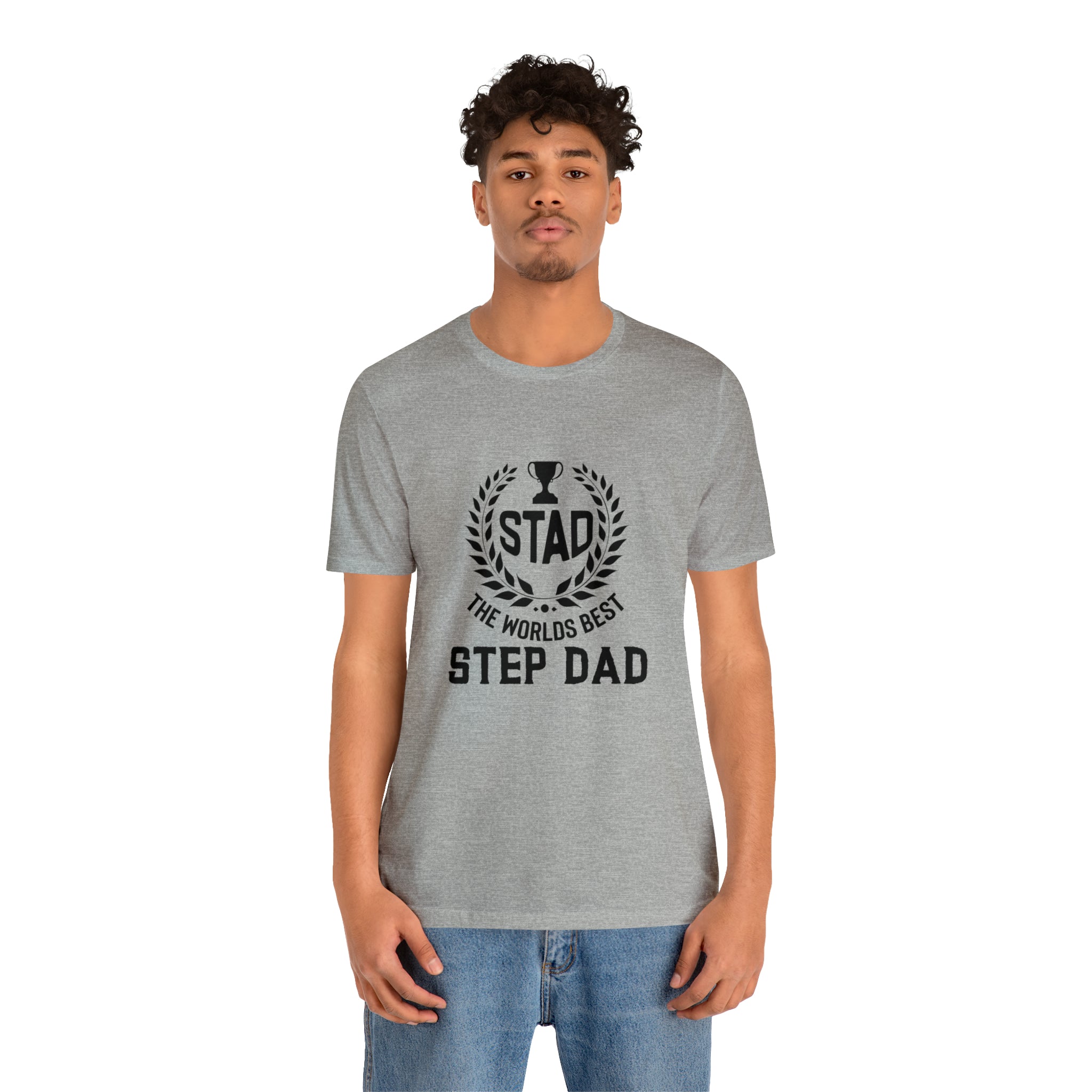 Fathers Day Gift Step Dad Unisex Softstyle T-Shirt Stad Worlds Best Step Dad