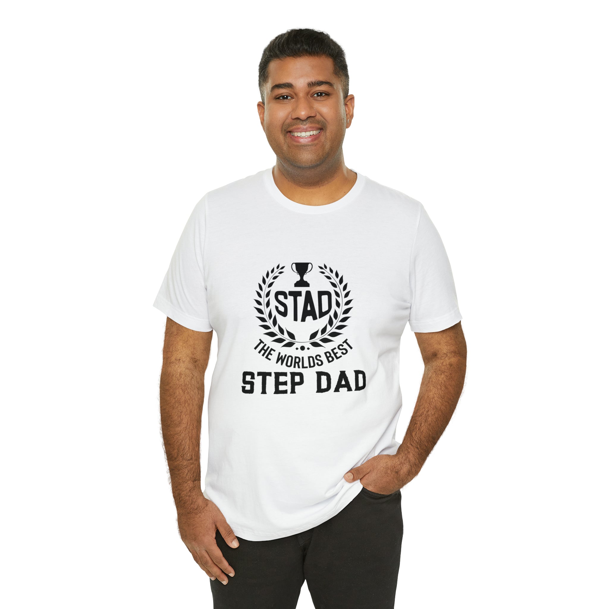 Fathers Day Gift Step Dad Unisex Softstyle T-Shirt Stad Worlds Best Step Dad