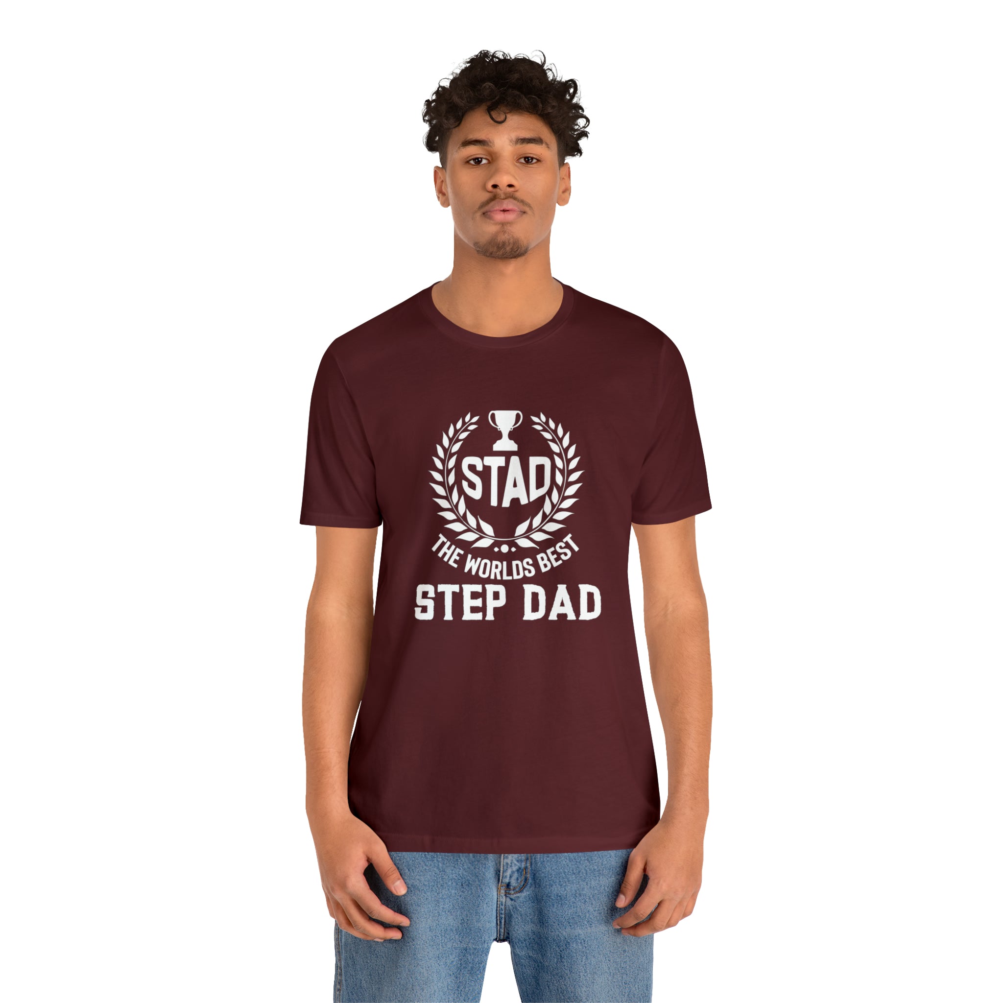 Fathers Day Gift Step Dad Unisex Softstyle T-Shirt Stad Worlds Best Step Dad