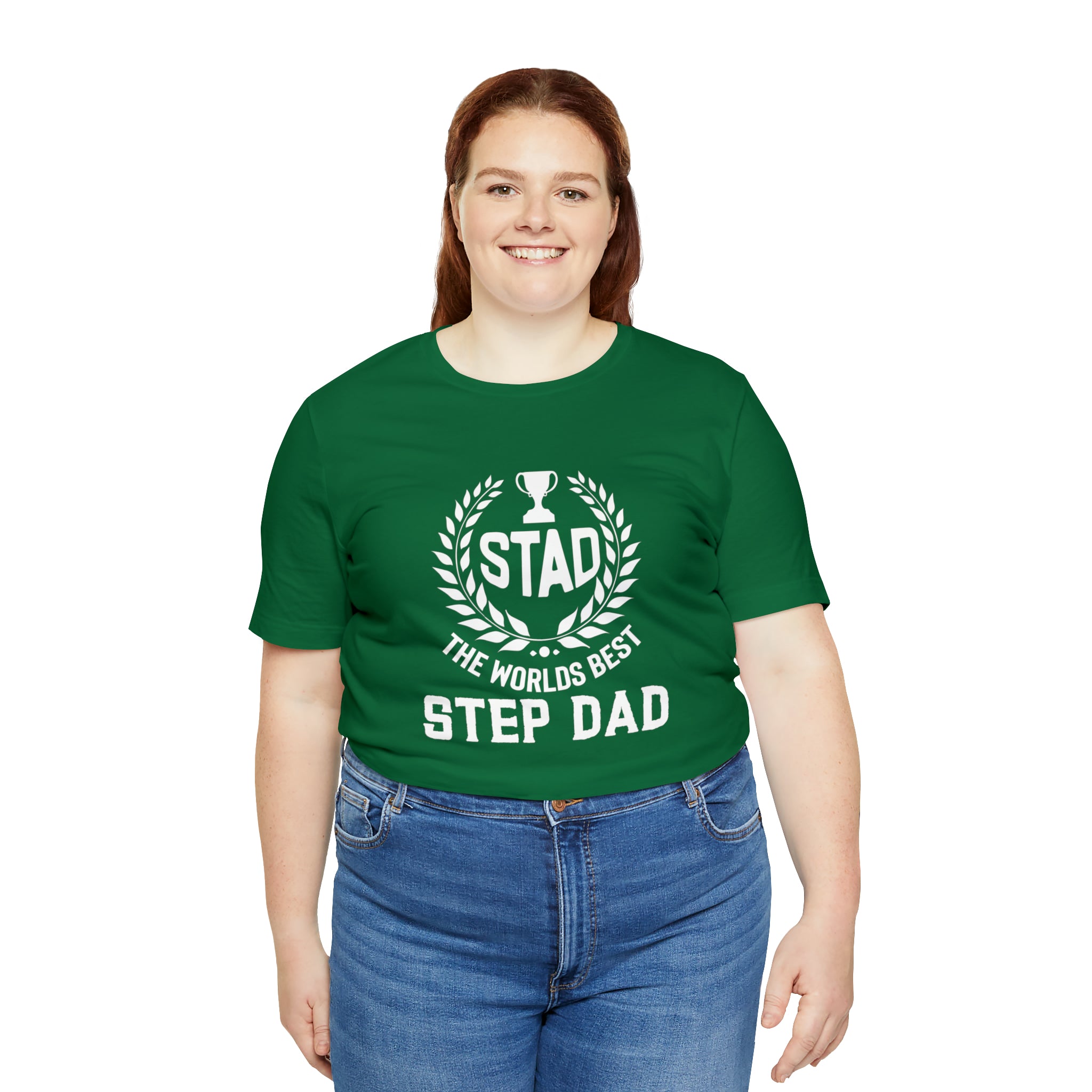 Fathers Day Gift Step Dad Unisex Softstyle T-Shirt Stad Worlds Best Step Dad