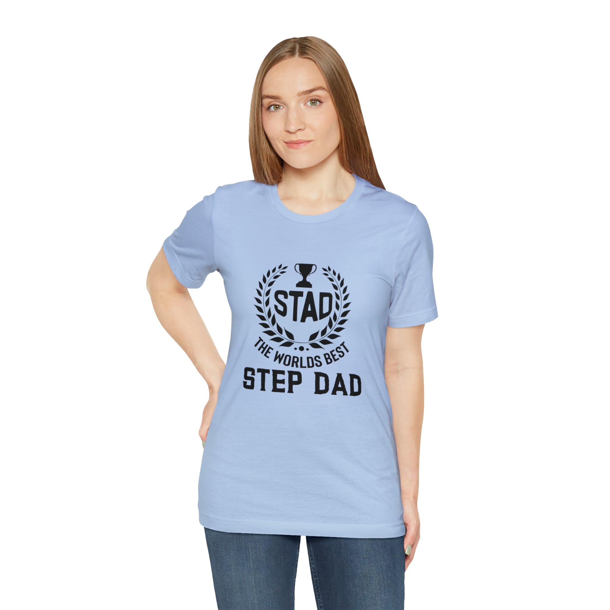 Fathers Day Gift Step Dad Unisex Softstyle T-Shirt Stad Worlds Best Step Dad