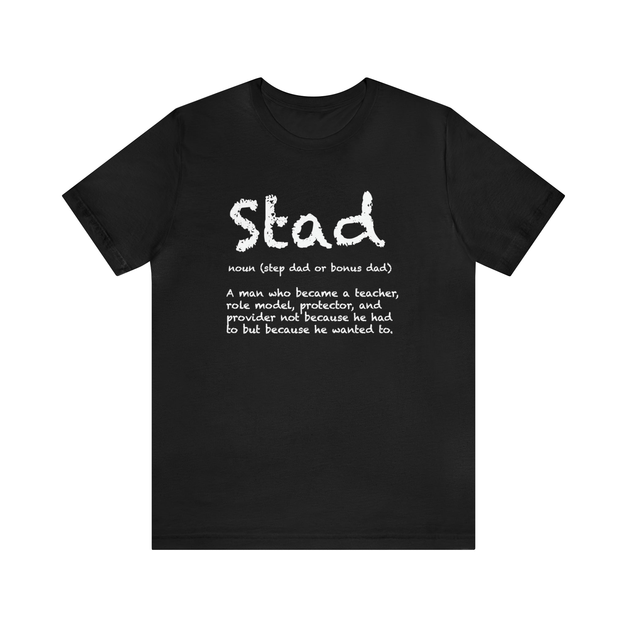 Fathers Day Gift Step Dad Unisex Softstyle T-Shirt Stad Step definition