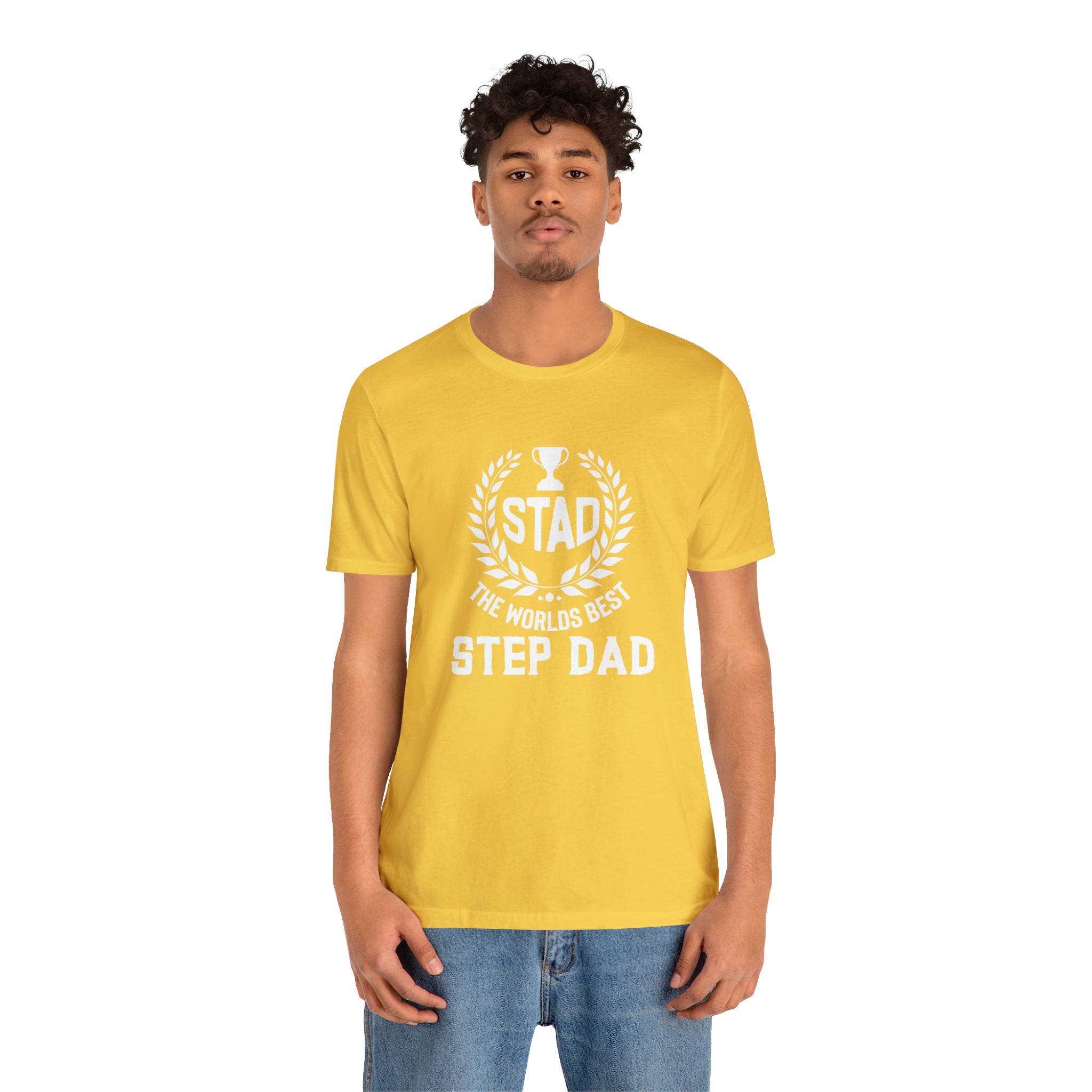 Fathers Day Gift Step Dad Unisex Softstyle T-Shirt Stad Worlds Best Step Dad