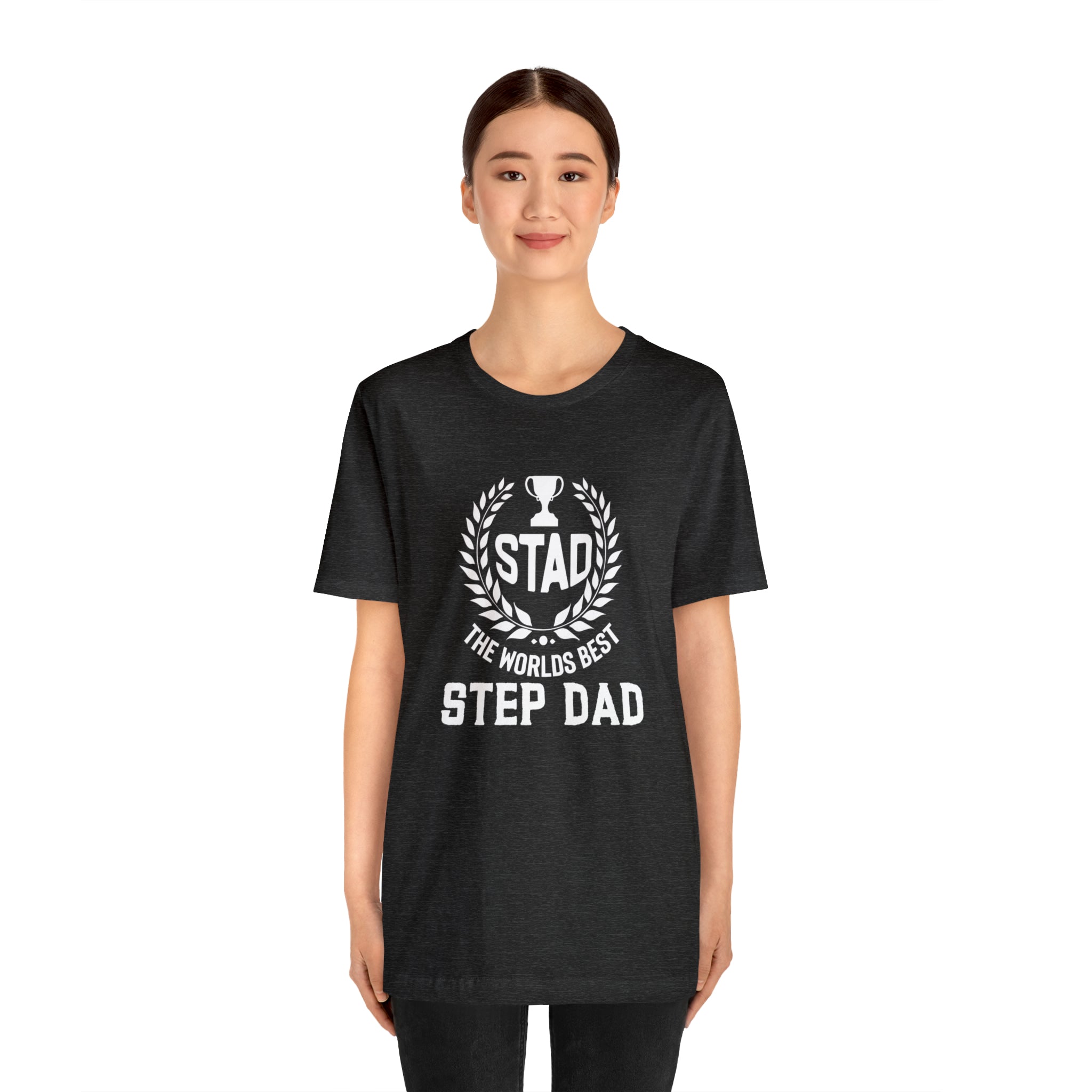 Fathers Day Gift Step Dad Unisex Softstyle T-Shirt Stad Worlds Best Step Dad