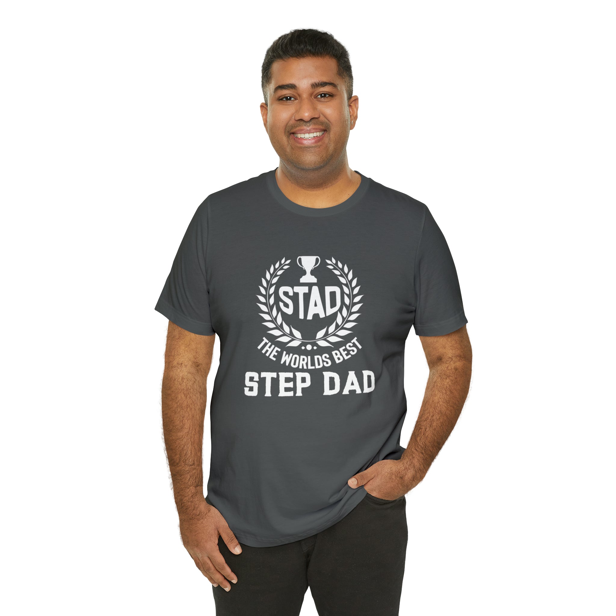 Fathers Day Gift Step Dad Unisex Softstyle T-Shirt Stad Worlds Best Step Dad