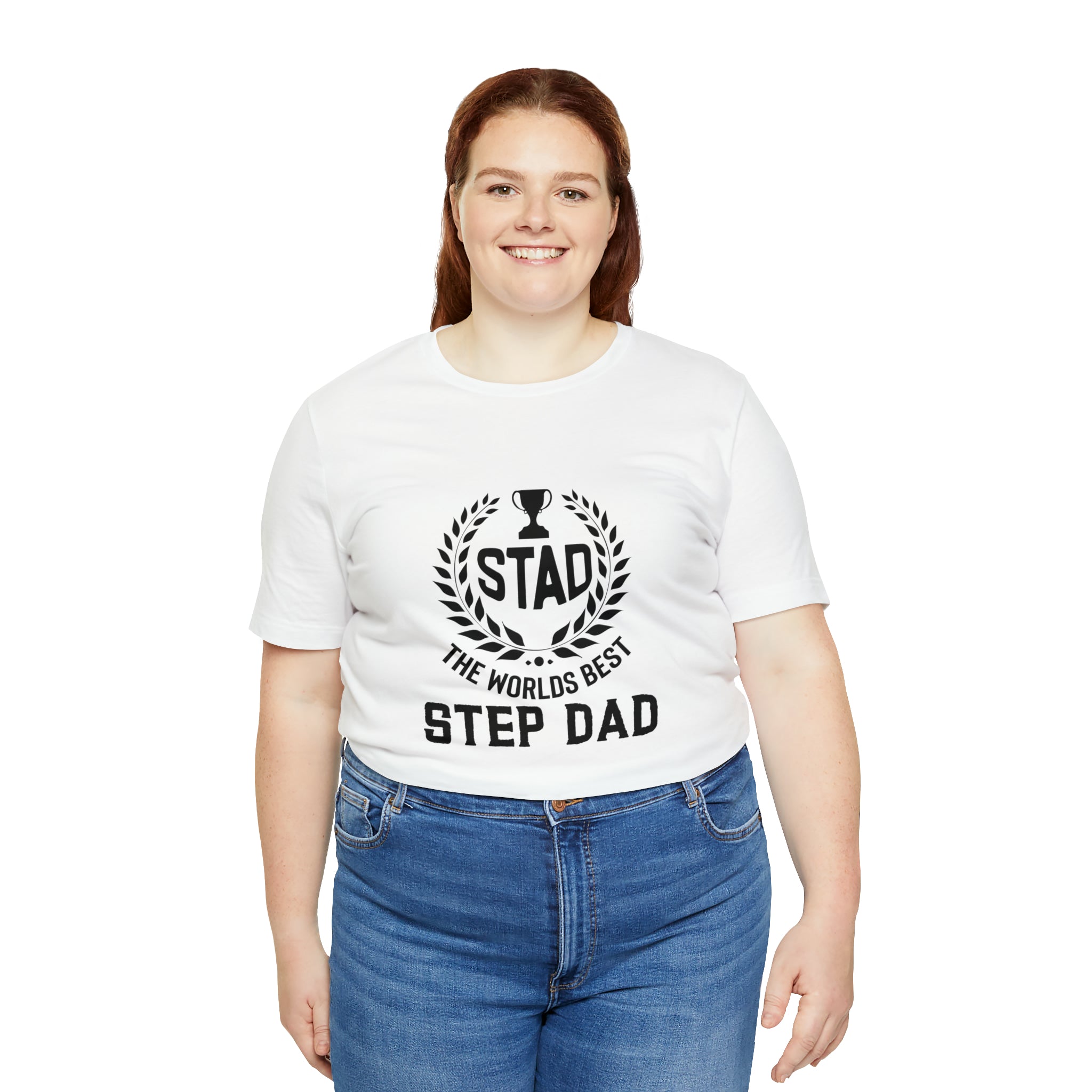 Fathers Day Gift Step Dad Unisex Softstyle T-Shirt Stad Worlds Best Step Dad