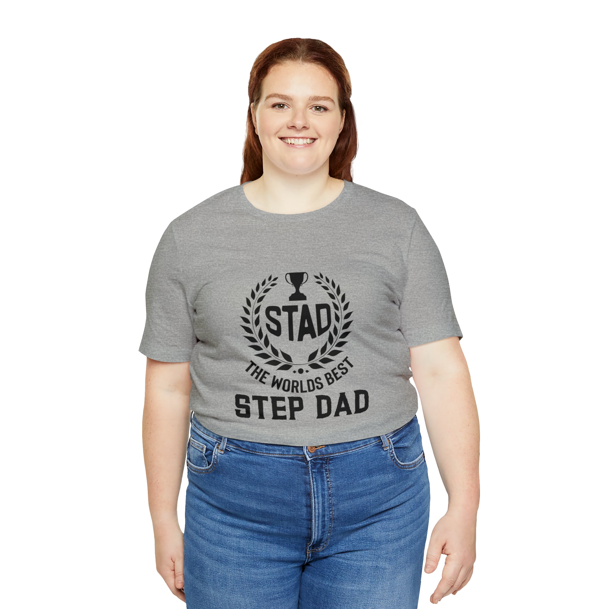 Fathers Day Gift Step Dad Unisex Softstyle T-Shirt Stad Worlds Best Step Dad