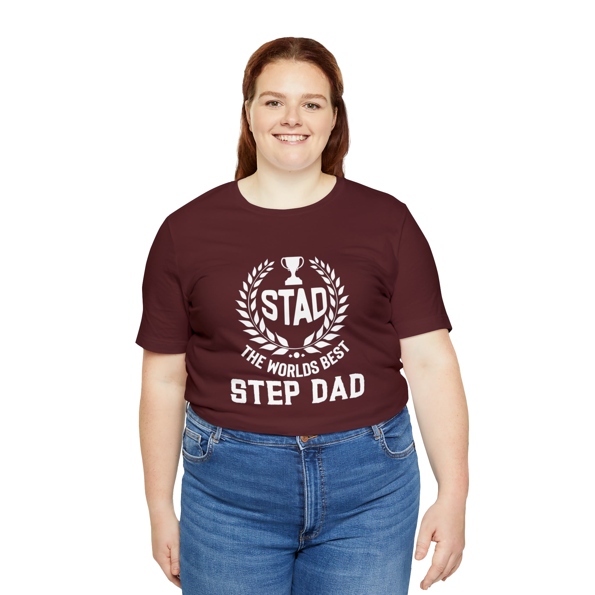 Fathers Day Gift Step Dad Unisex Softstyle T-Shirt Stad Worlds Best Step Dad