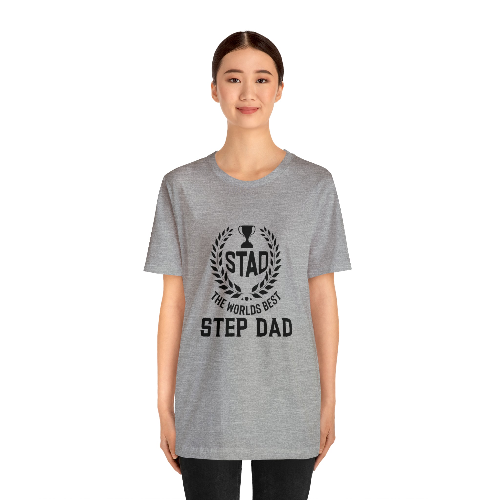 Fathers Day Gift Step Dad Unisex Softstyle T-Shirt Stad Worlds Best Step Dad