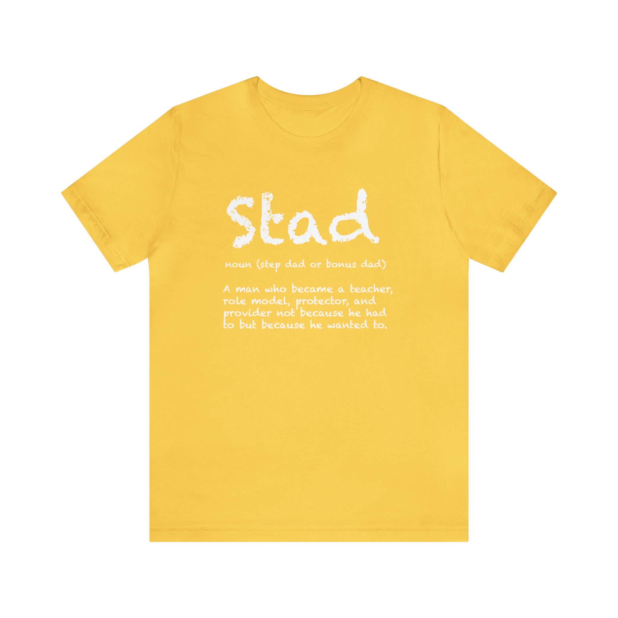 Fathers Day Gift Step Dad Unisex Softstyle T-Shirt Stad Step definition