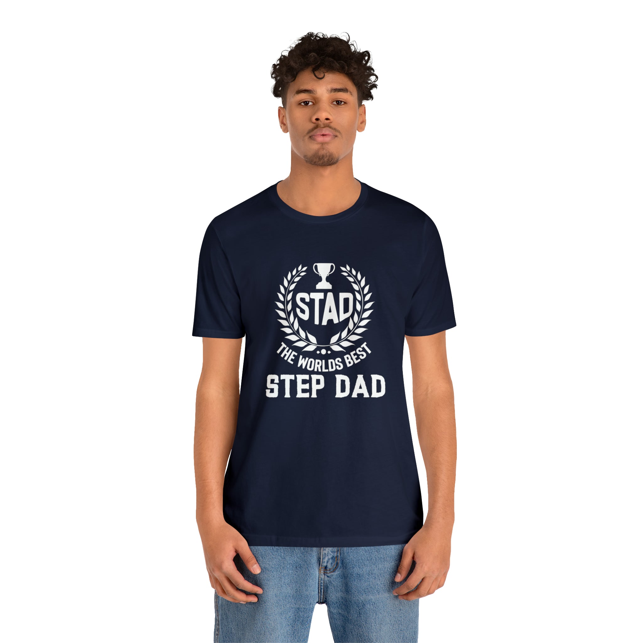 Fathers Day Gift Step Dad Unisex Softstyle T-Shirt Stad Worlds Best Step Dad