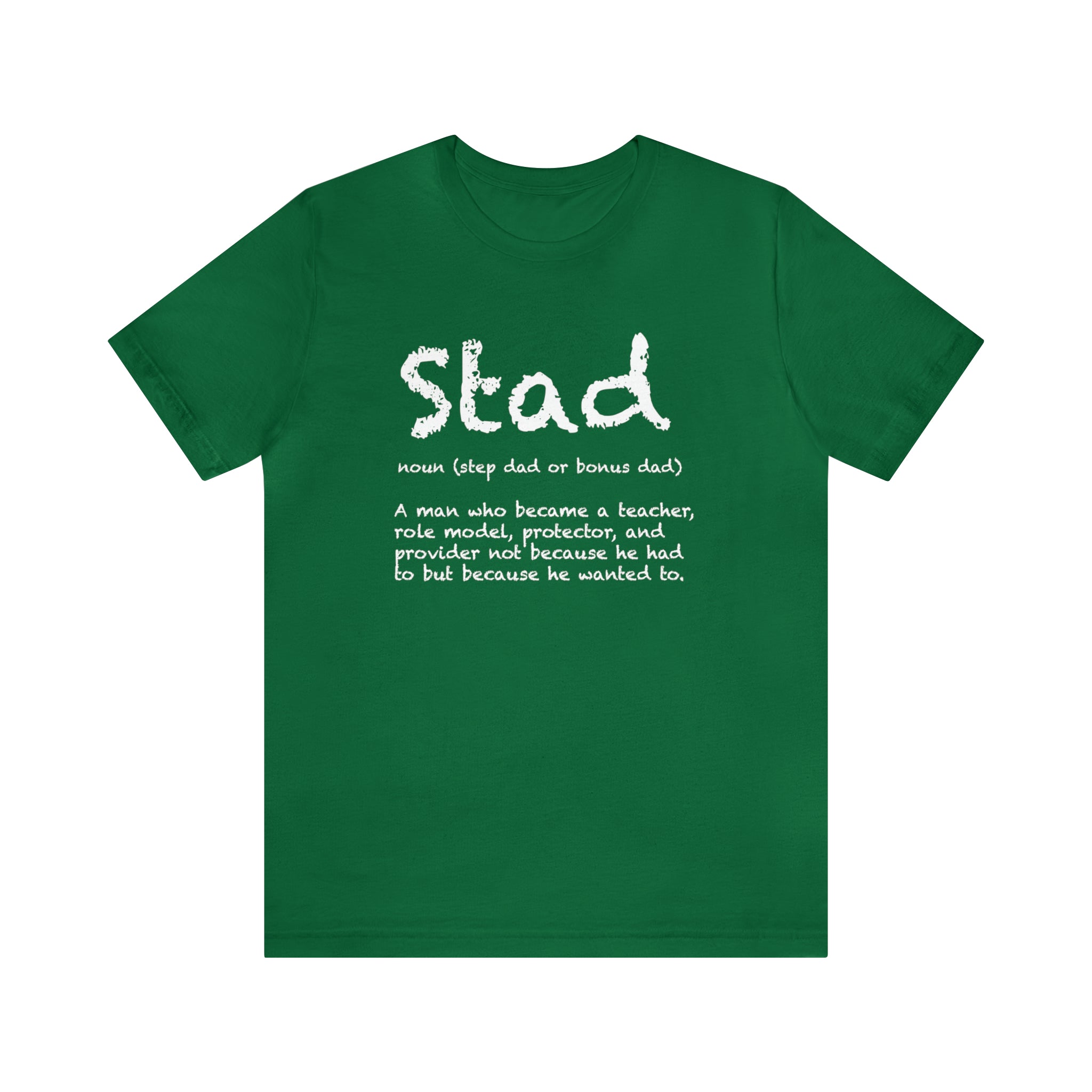 Fathers Day Gift Step Dad Unisex Softstyle T-Shirt Stad Step definition