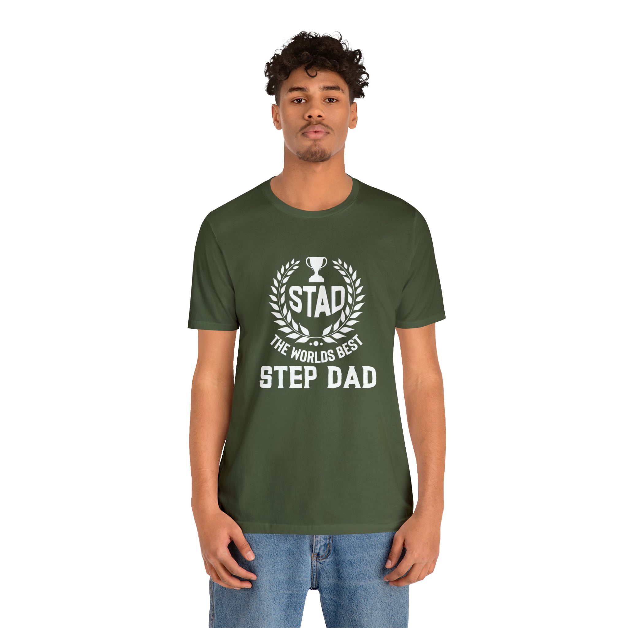 Fathers Day Gift Step Dad Unisex Softstyle T-Shirt Stad Worlds Best Step Dad